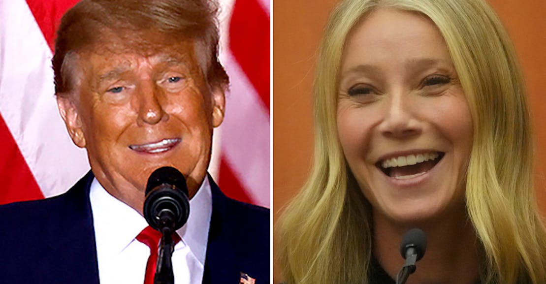 Donald Trump and Gwyneth Paltrow Battle for Top News Story Donald Trump and Gwyneth Paltrow Battle for Top News Story