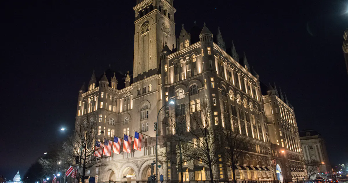 Is Trump Selling Himself Back His D.C. Hotel?