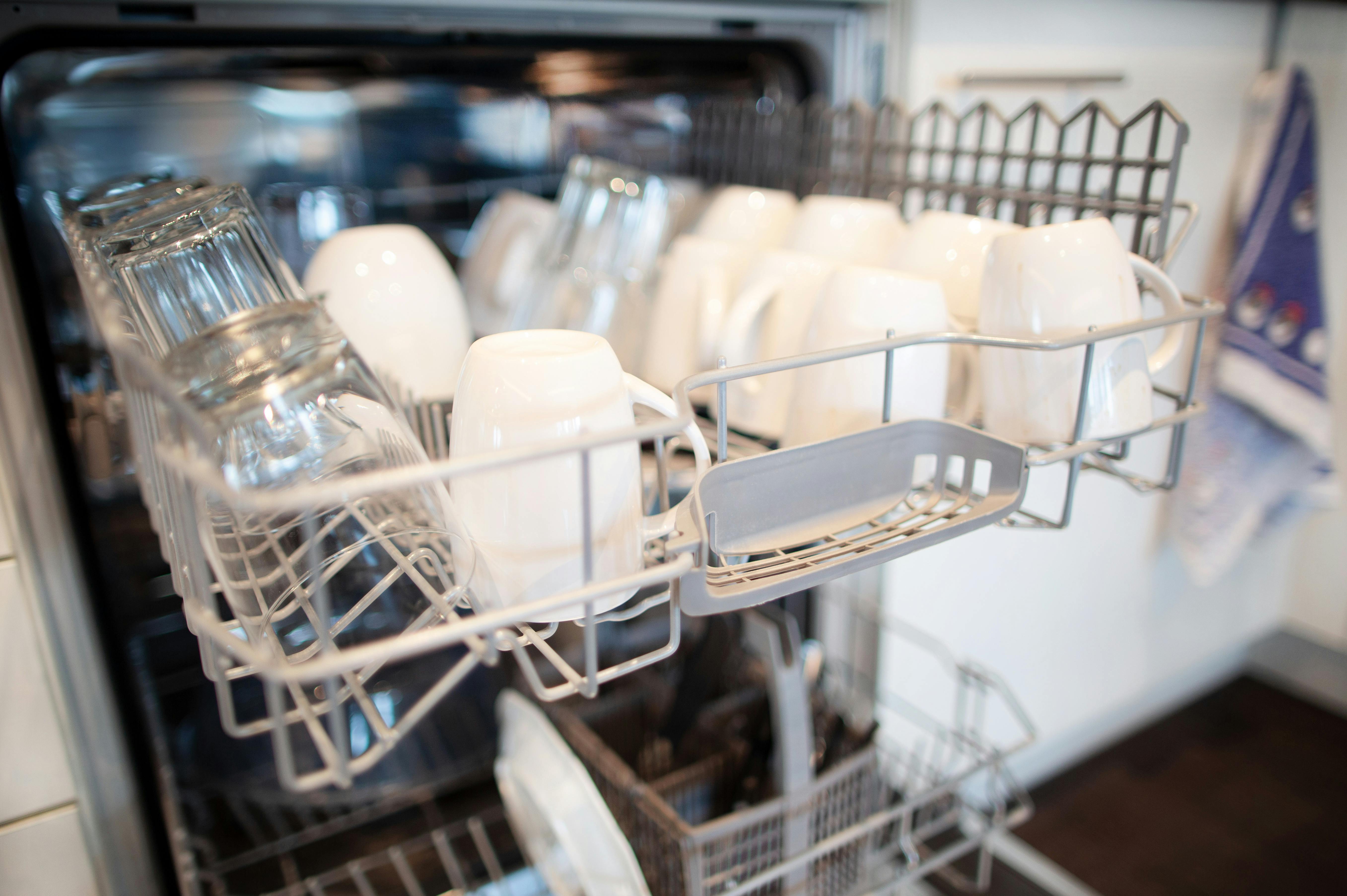 This image shows a dishwasher.