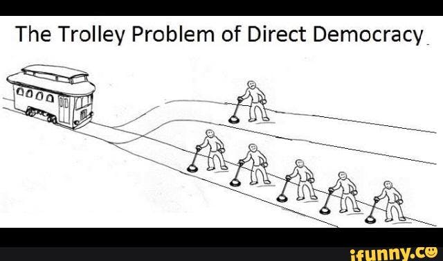 The Trolley Problem Is The Perfect Meme For Our Government's