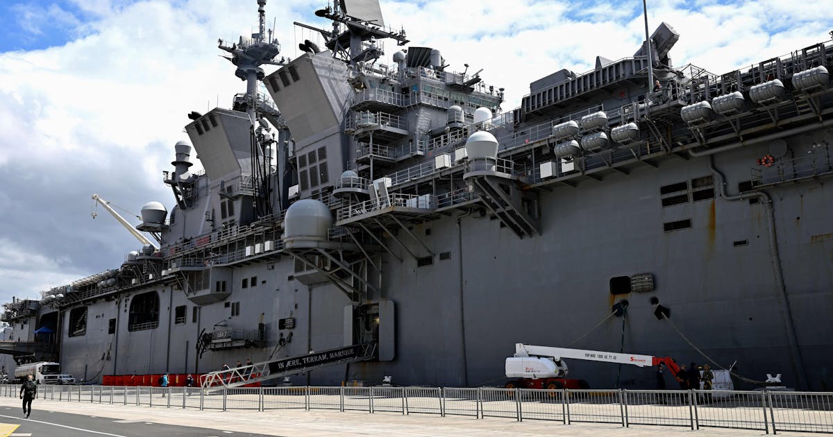 Trump Deploys Marine Unit That Could Conduct Ground Operations in Iran