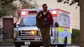 Noah Wyle is Dr. Robby in "The Pitt"