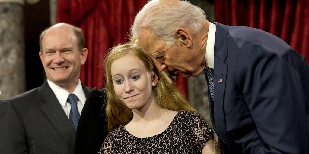 How Cool Uncle Joe Biden Became The Creepy Uncle The New Republic