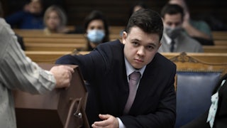 Kyle Rittenhouse on trial in Kenosha, Wisconsin.