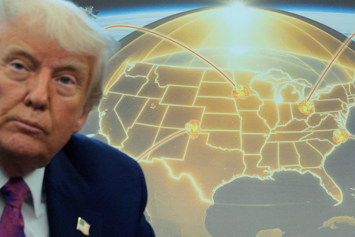 Trump Fumbles Key Question as He Unveils Pricey Golden Dome Plans Trump Fumbles Key Question as He Unveils Pricey Golden Dome Plans