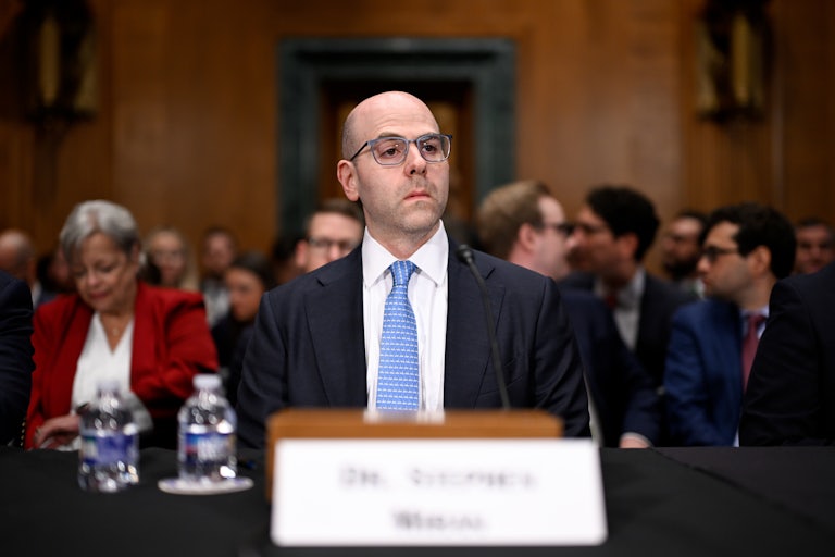 Trump’s Fed Reserve nominee Stephen Miran in his Senate confirmation hearing