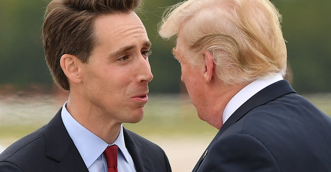 The Future of Trumpism Is Not Josh Hawley. It’s Trump. The Future of Trumpism Is Not Josh Hawley. It’s Trump.
