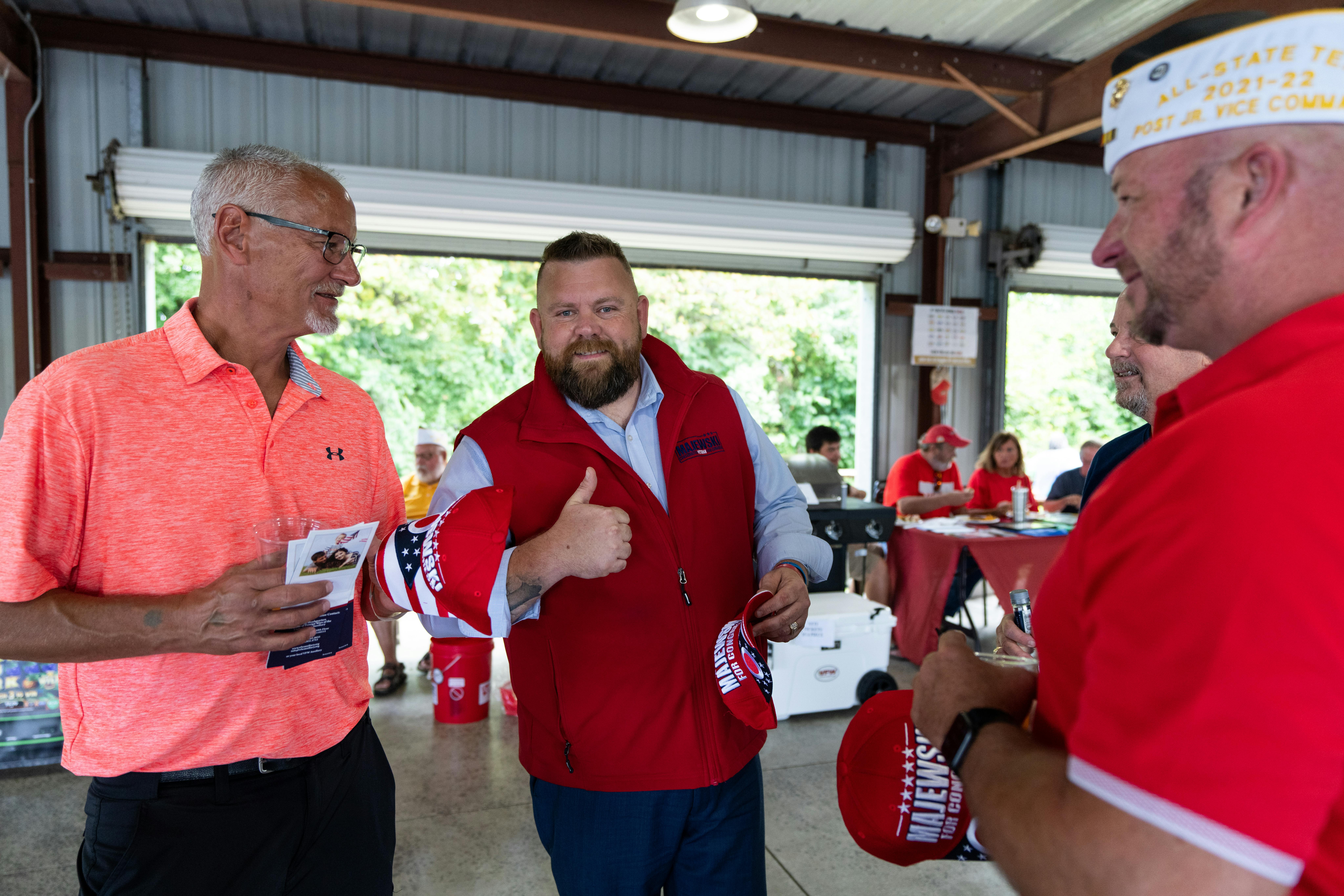 J.R. Majewski, an Ohio Republican running for Congress