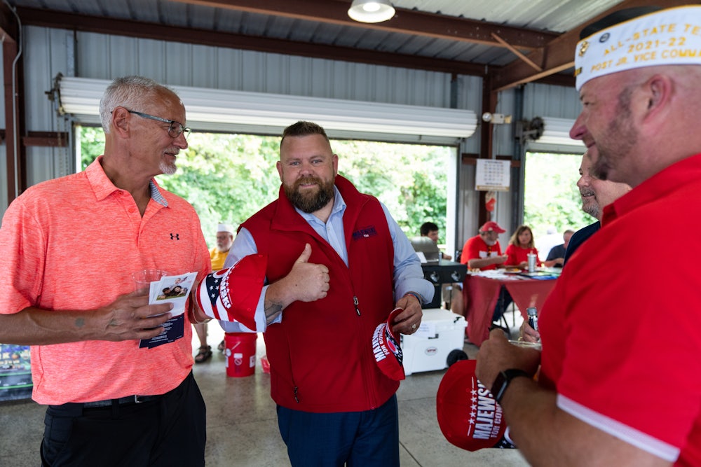 J.R. Majewski, an Ohio Republican running for Congress