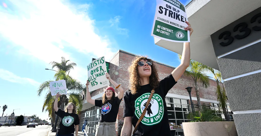 Starbucks Workers Are on a Nationwide Strike to Protest Union-Busting Starbucks Workers Are on a Nationwide Strike to Protest Union-Busting
