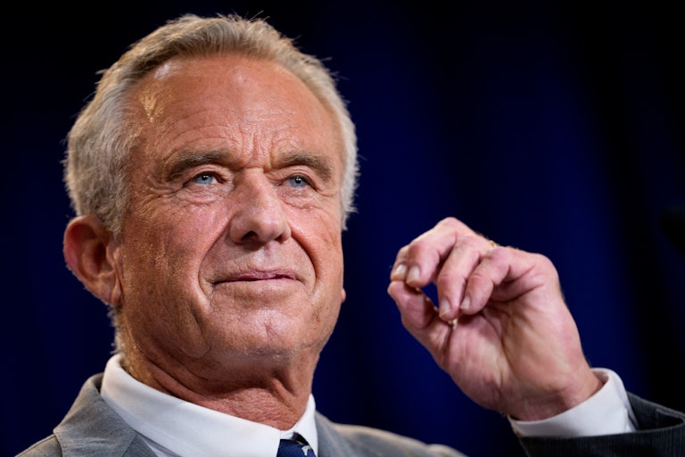 Robert F. Kennedy Jr. smiles