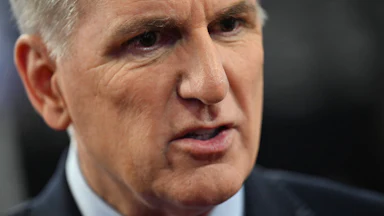 Former House Speaker Kevin McCarthy speaks