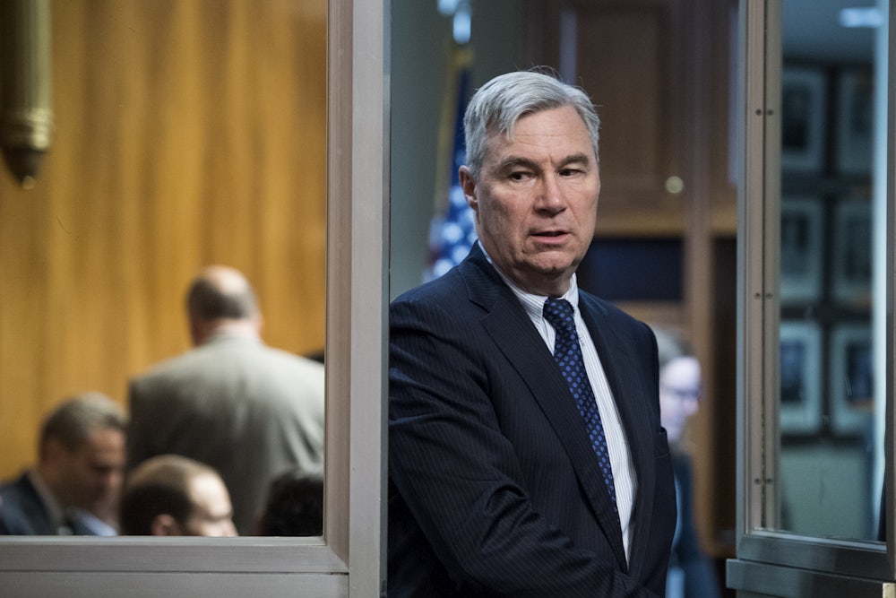 Rhode Island Senator Sheldon Whitehouse