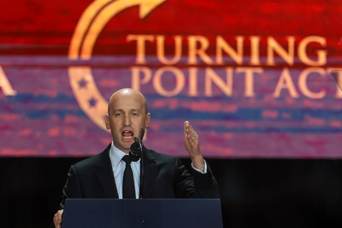 Stephen Miller Uses Charlie Kirk Tribute to Deliver Sinister Message Stephen Miller Uses Charlie Kirk Tribute to Deliver Sinister Message