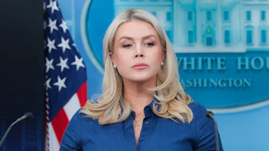 White House press secretary Karoline Leavitt