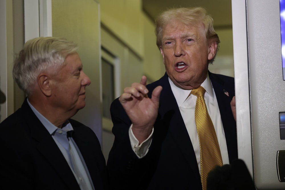 Trump on Air Force One