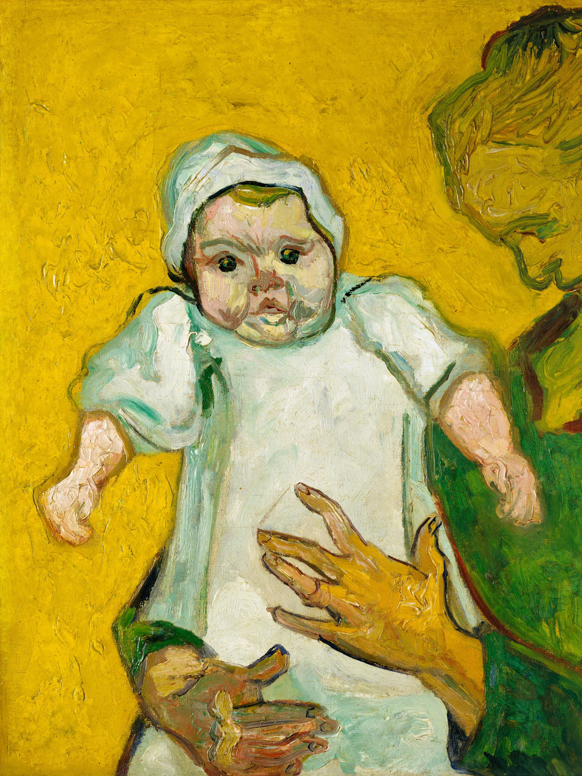 “Madame Roulin and Her Baby” by Vincent van Gogh, 1888