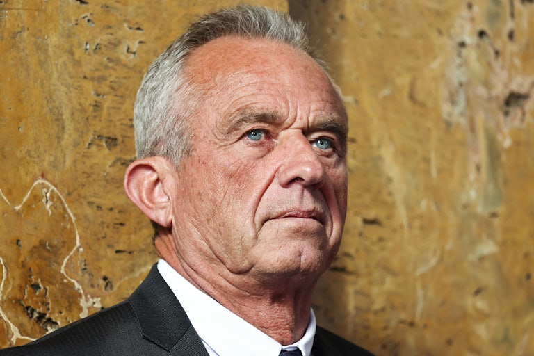 Robert F. Kennedy Jr. looks forward