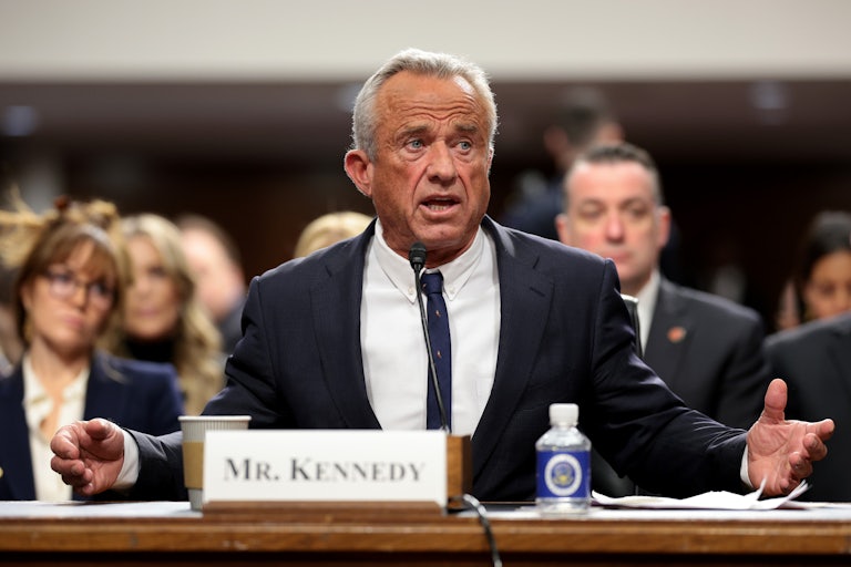 Robert F. Kennedy Jr. in his Senate confirmation hearing to be Donald Trump’s health secretary