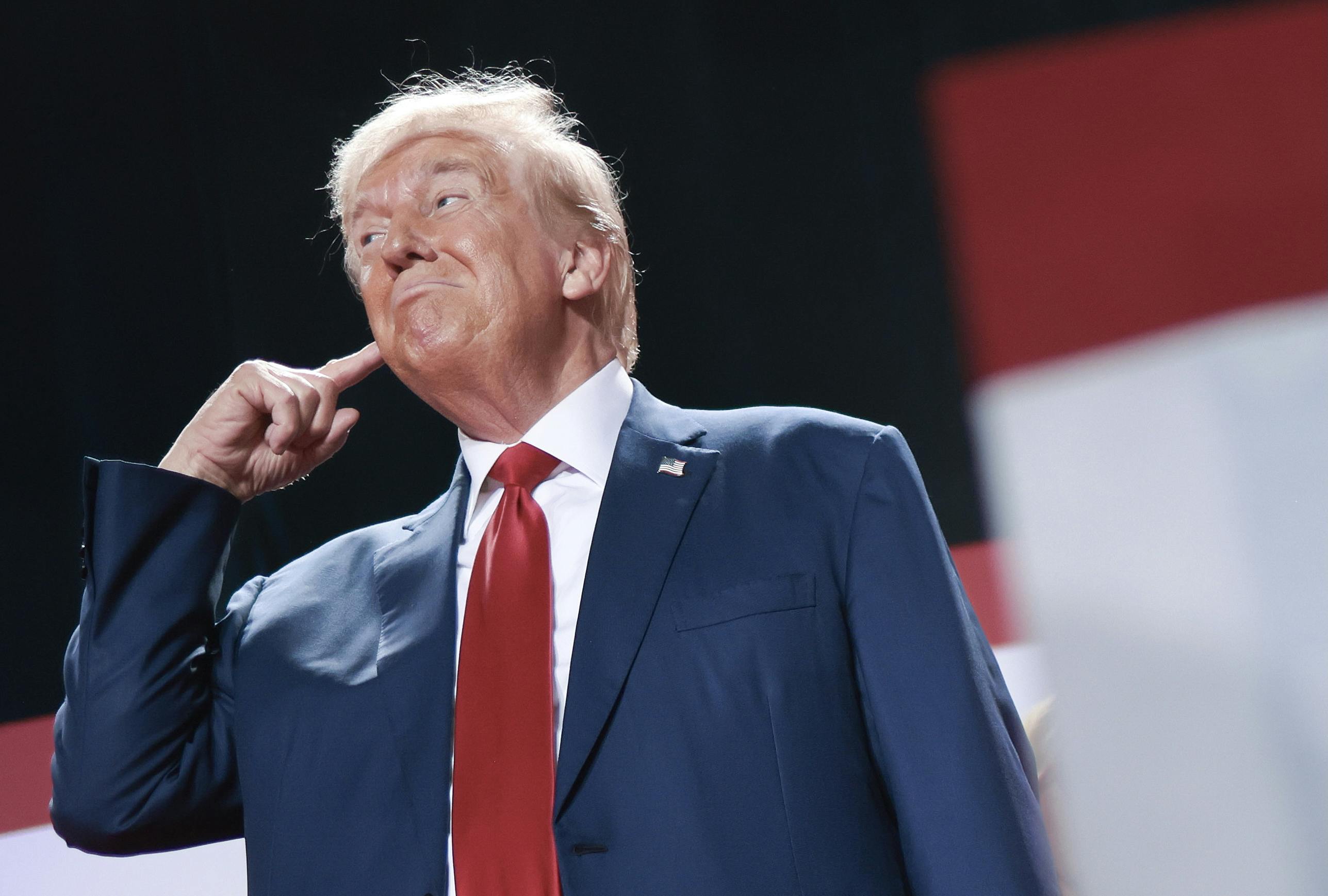 Trump in Fayetteville, North Carolina