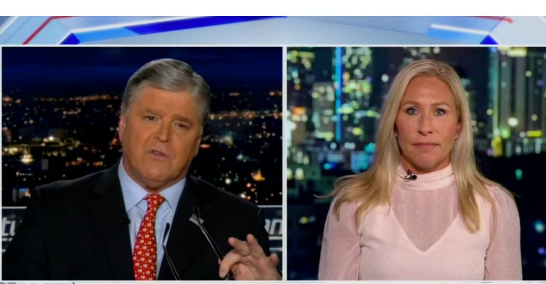 Marjorie Taylor Greene Is Outright Talking About Civil War Now Marjorie Taylor Greene Is Outright Talking About Civil War Now